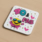 Funny 40th Birthday Gift For Women 40 AND FAB Coaster Gifts