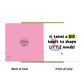 Thank You Card For Teacher With Kraft Envelope Big Heart