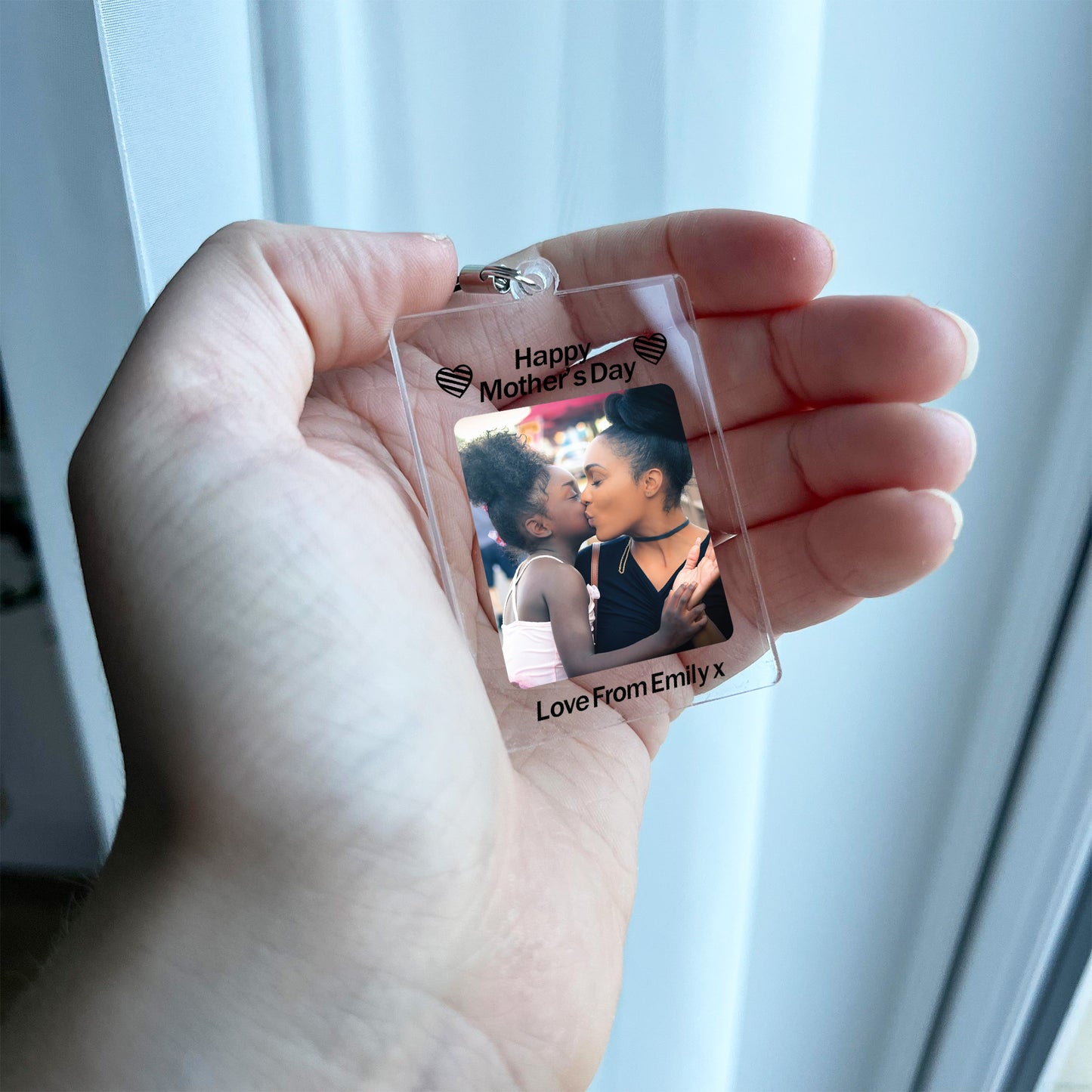 PERSONALISED MOTHERS DAY GIFT FOR MUM Photo Keyring Mum Gift
