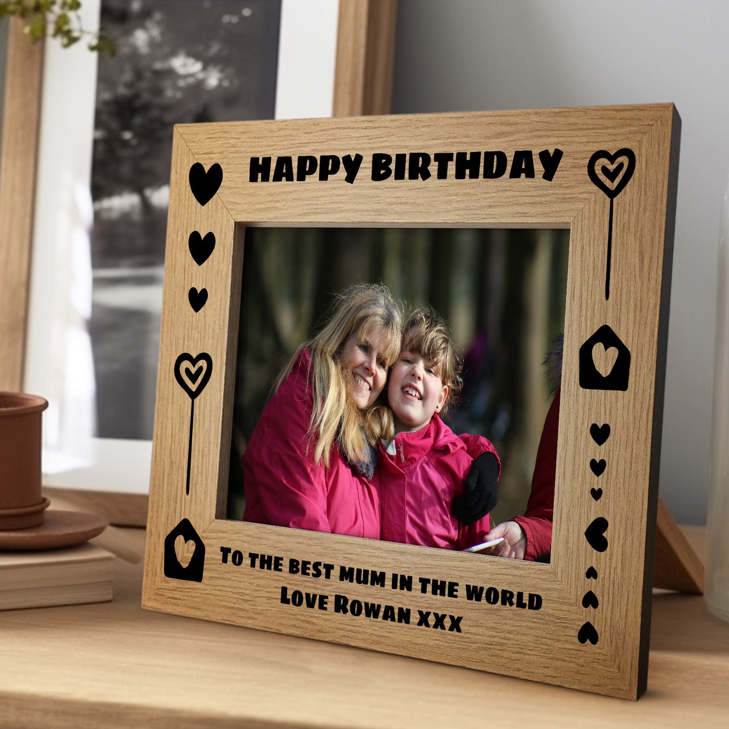 Personalised Birthday Gifts Mum 7x5 Photo Frame Mum Gifts