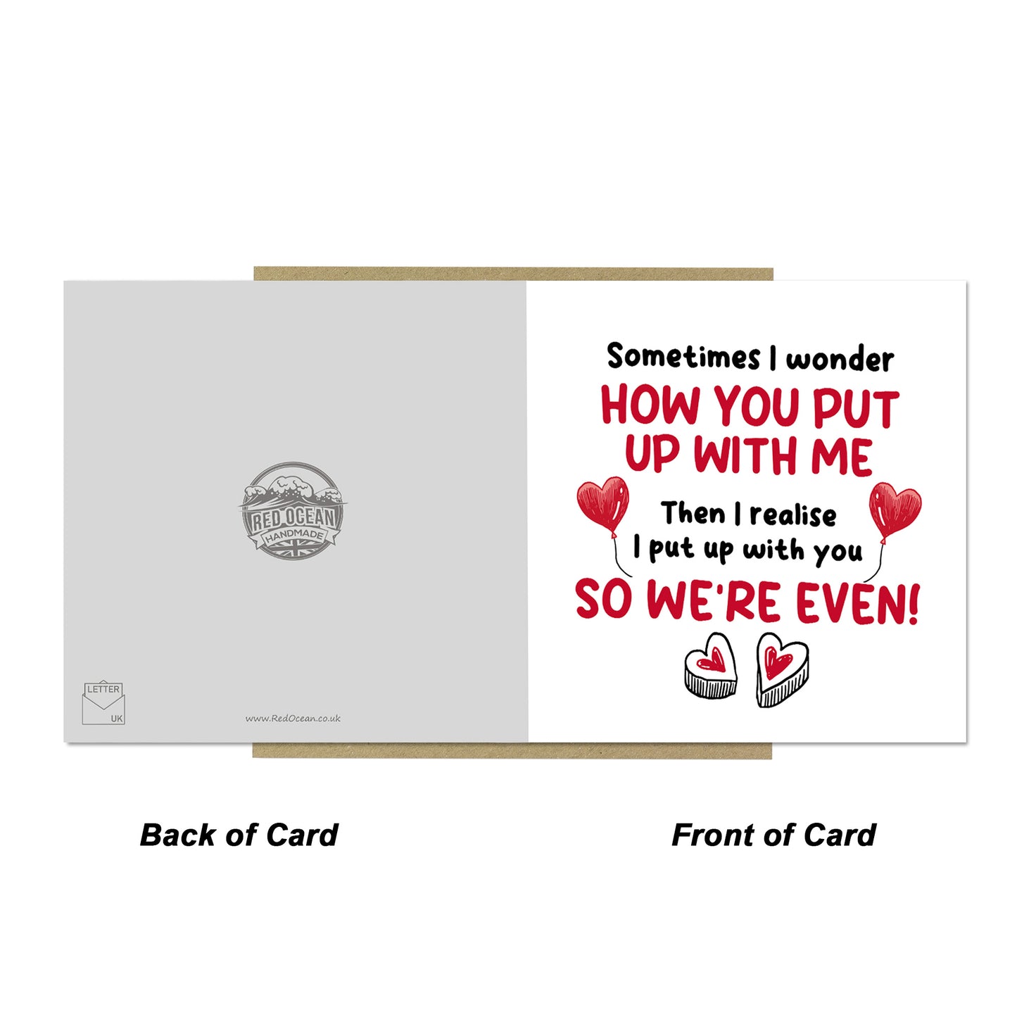 Funny Valentines Card Wedding Anniversary Card Birthday Cards