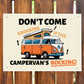 Funny Campervan Sign Dont Come Knocking Sign Campervan Decor
