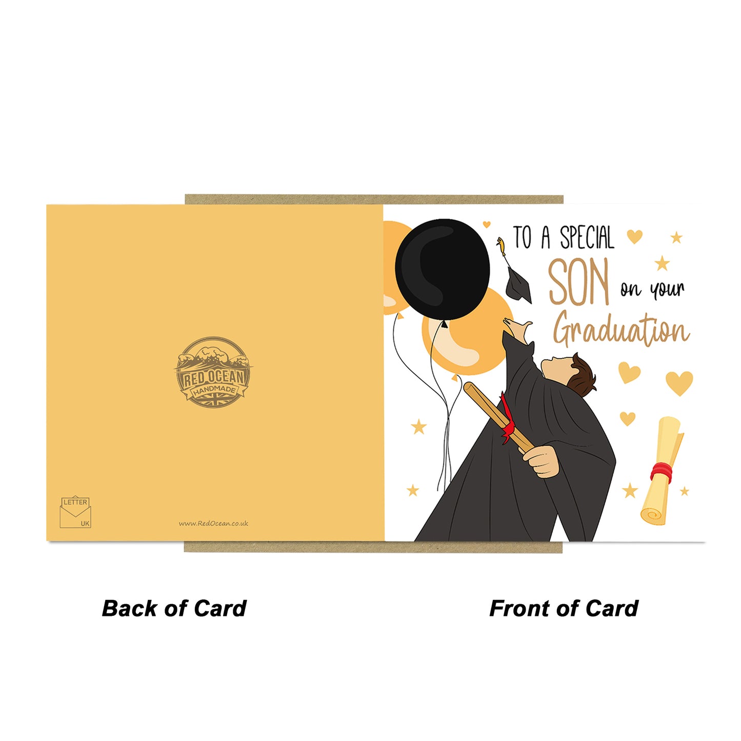 Graduation Cards Graduation Card For Son Congratulations Card