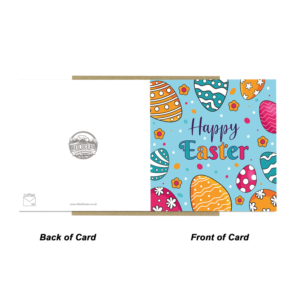 Fun Happy Easter Card Easter Card For Easter With Envelope
