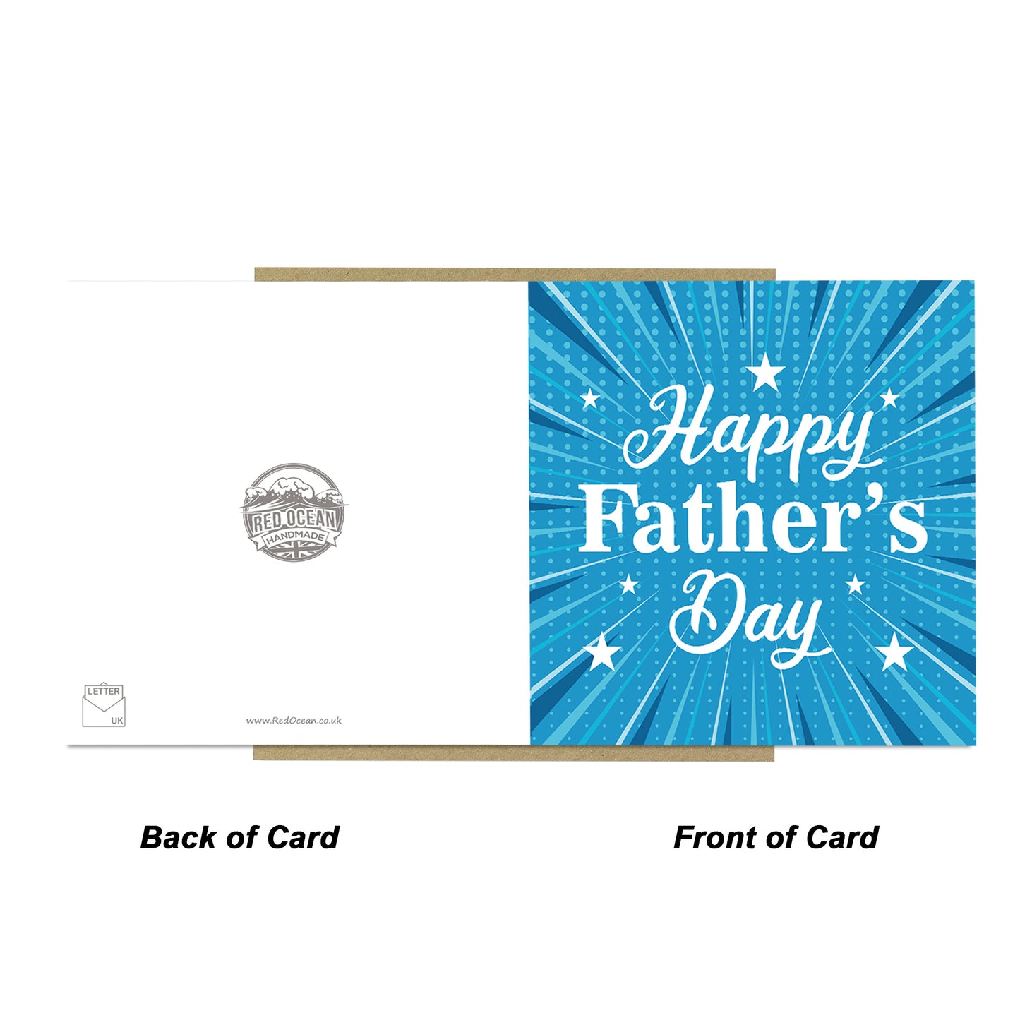 Fathers Day Card Happy Father's Day Card For Dad From Daughter