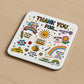 Teacher Thank You Coaster Teacher Appreciation Gift For Women