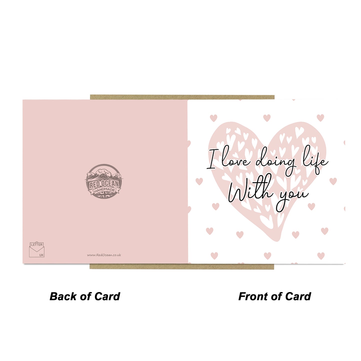 Valentines Day Card For Boyfriend Girlfriend Love Doing Life