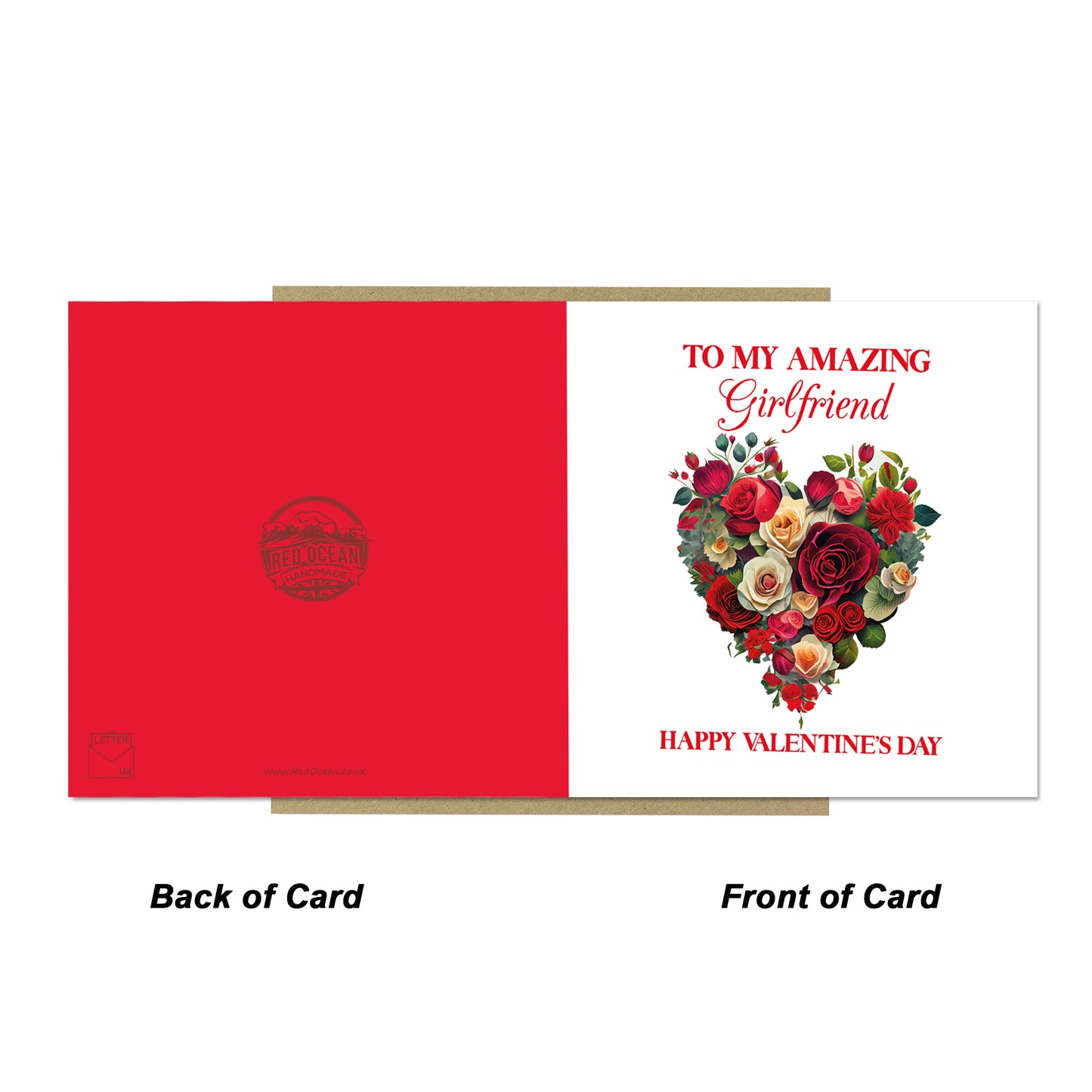 Amazing Girlfriend Valentines Day Card for Her Valentines Card
