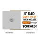 Dad Card Novelty Card For Dad From Daughter Birthday Fathers Day
