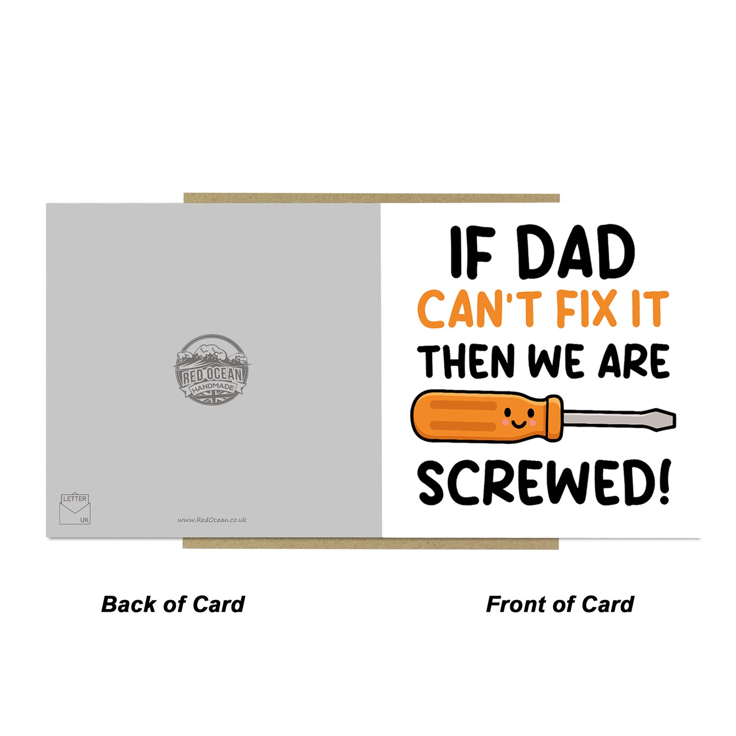 Dad Card Novelty Card For Dad From Daughter Birthday Fathers Day
