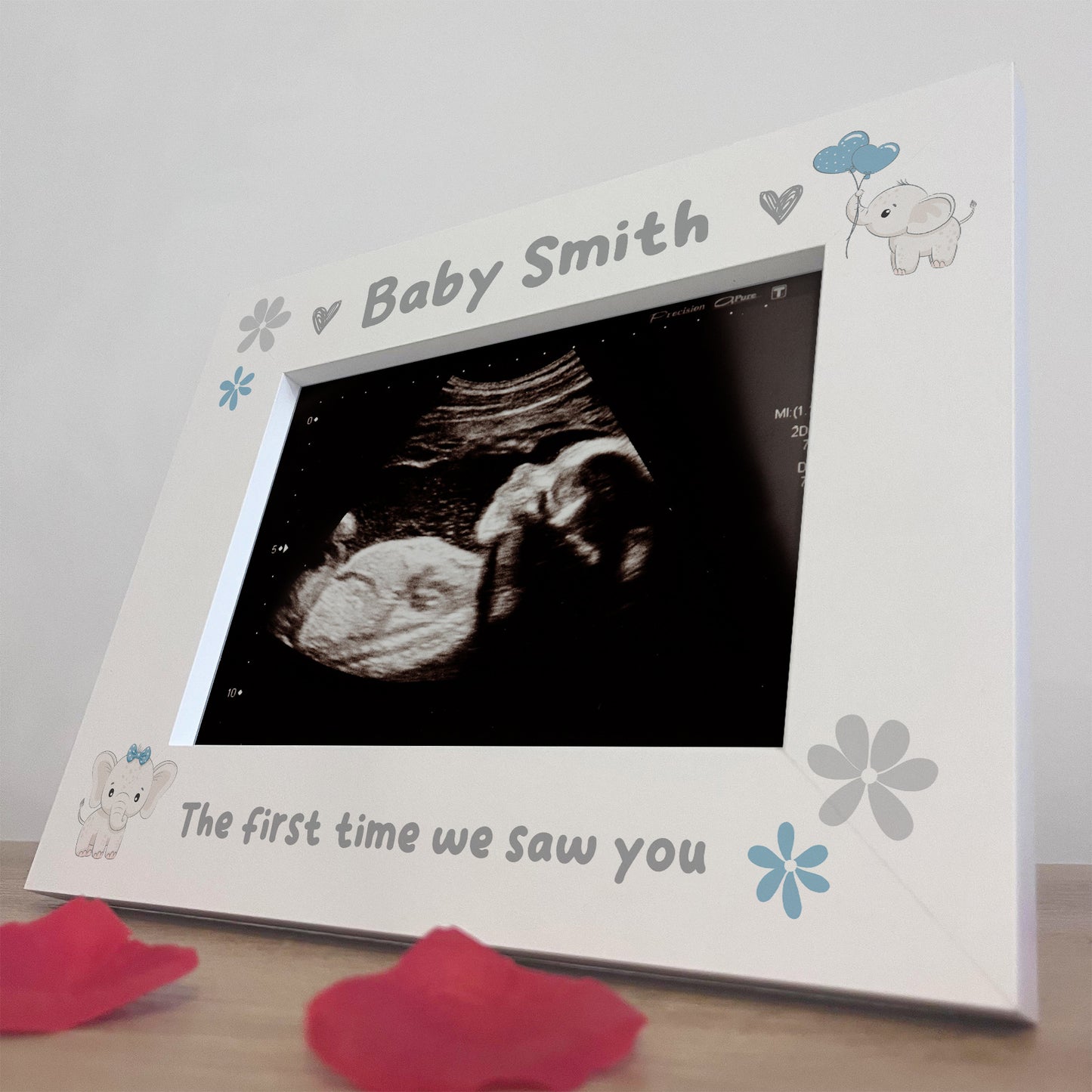 Personalised Baby Scan 7x5 Photo Frame Keepsake Baby Boy Gifts