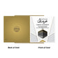 Eid Mubarak Card 145mm x 145mm Card With Craft Envelope Hajj