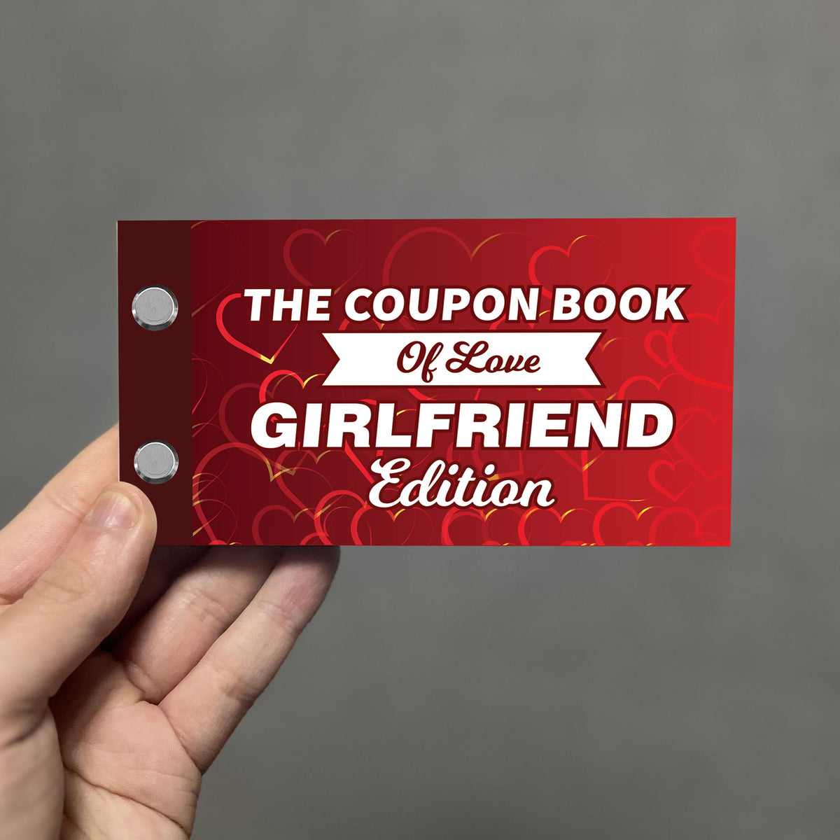 Girlfriend Coupon Book Romantic Idea Valentines Day Anniversary