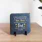 Dad Gift Slate Plaque Gifts for Dad from Daughter Christmas