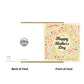 Mothers Day Card For Mum Happy Mother's Day Card 14.5x14.5cm