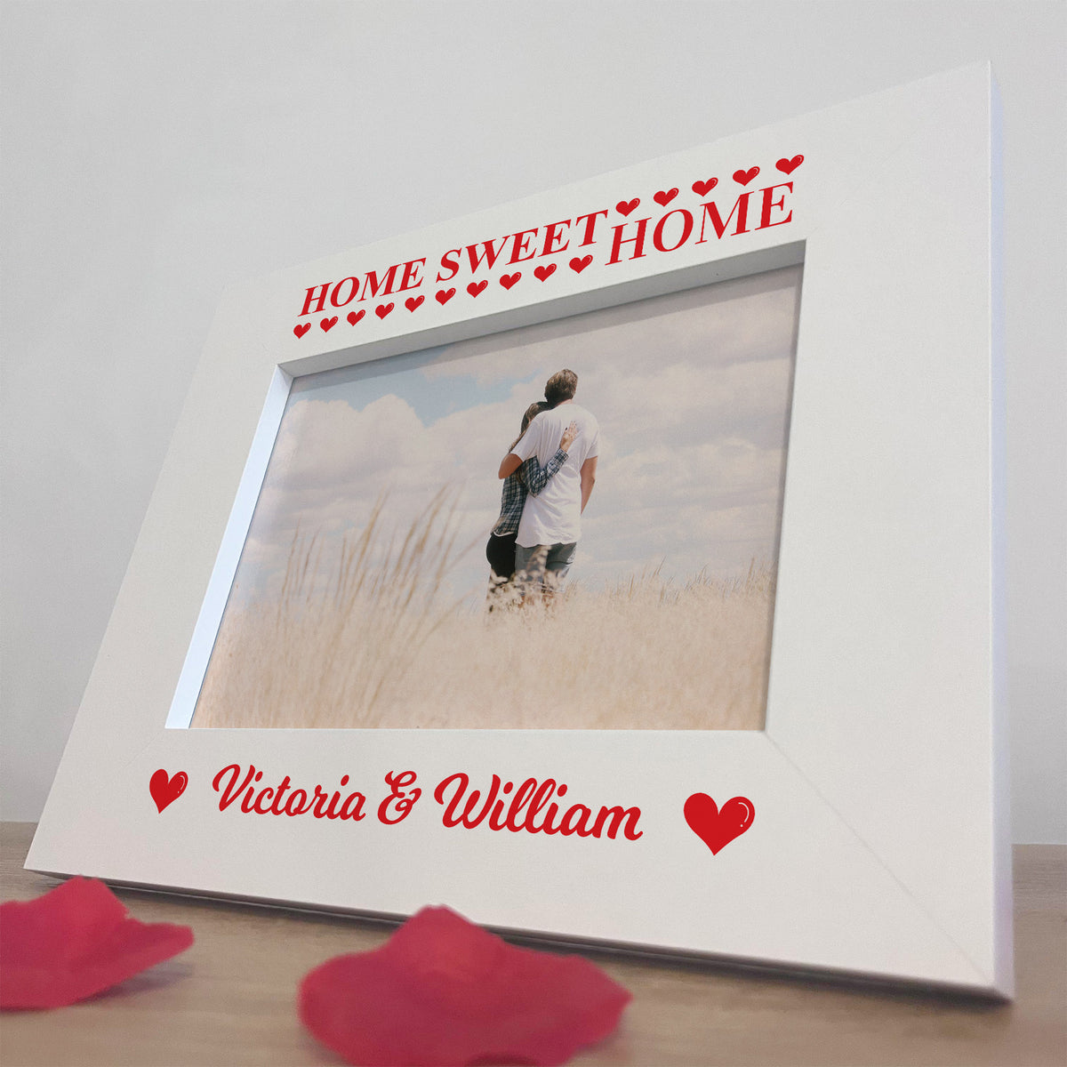 Personalised Photo Frame Gift For Couple Anniversary Birthday