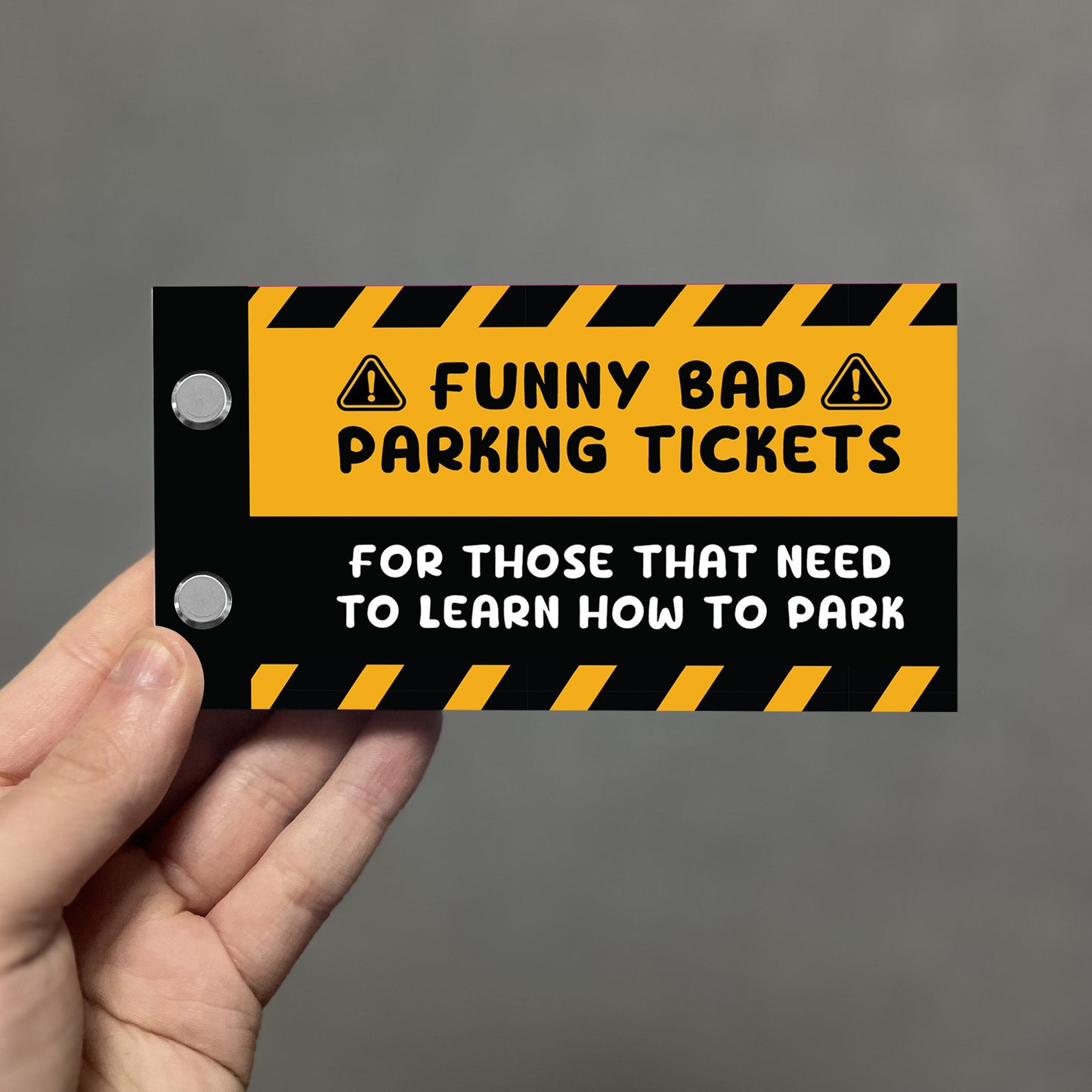 Bad Parking Cards Fake Parking Tickets 38 Page Coupon Book