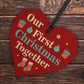 Our First Christmas Together Tree Bauble Couple Gifts Boyfriend