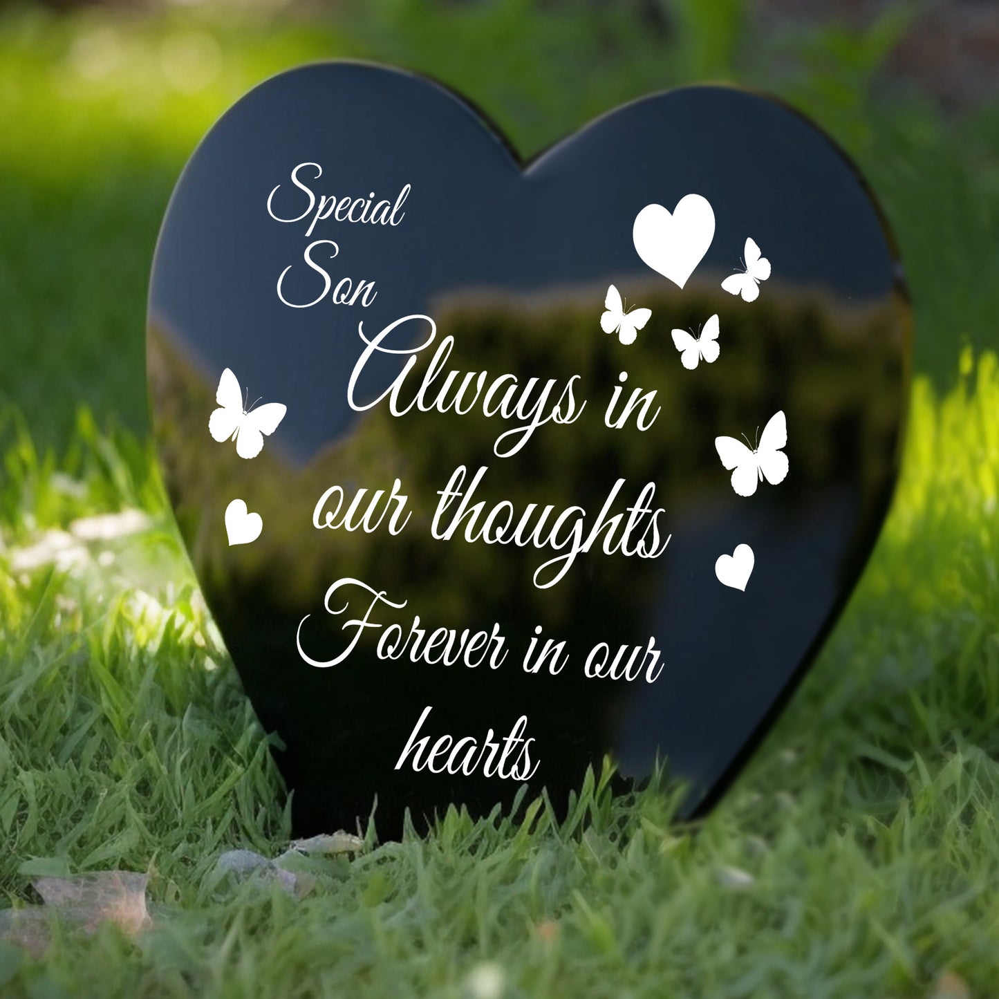 Son Memorial Plaque Graveside Grave Memorial Stake Memorial Gift