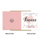 Valentines Card Fiance Almost Husband Valentines Card Fiancé