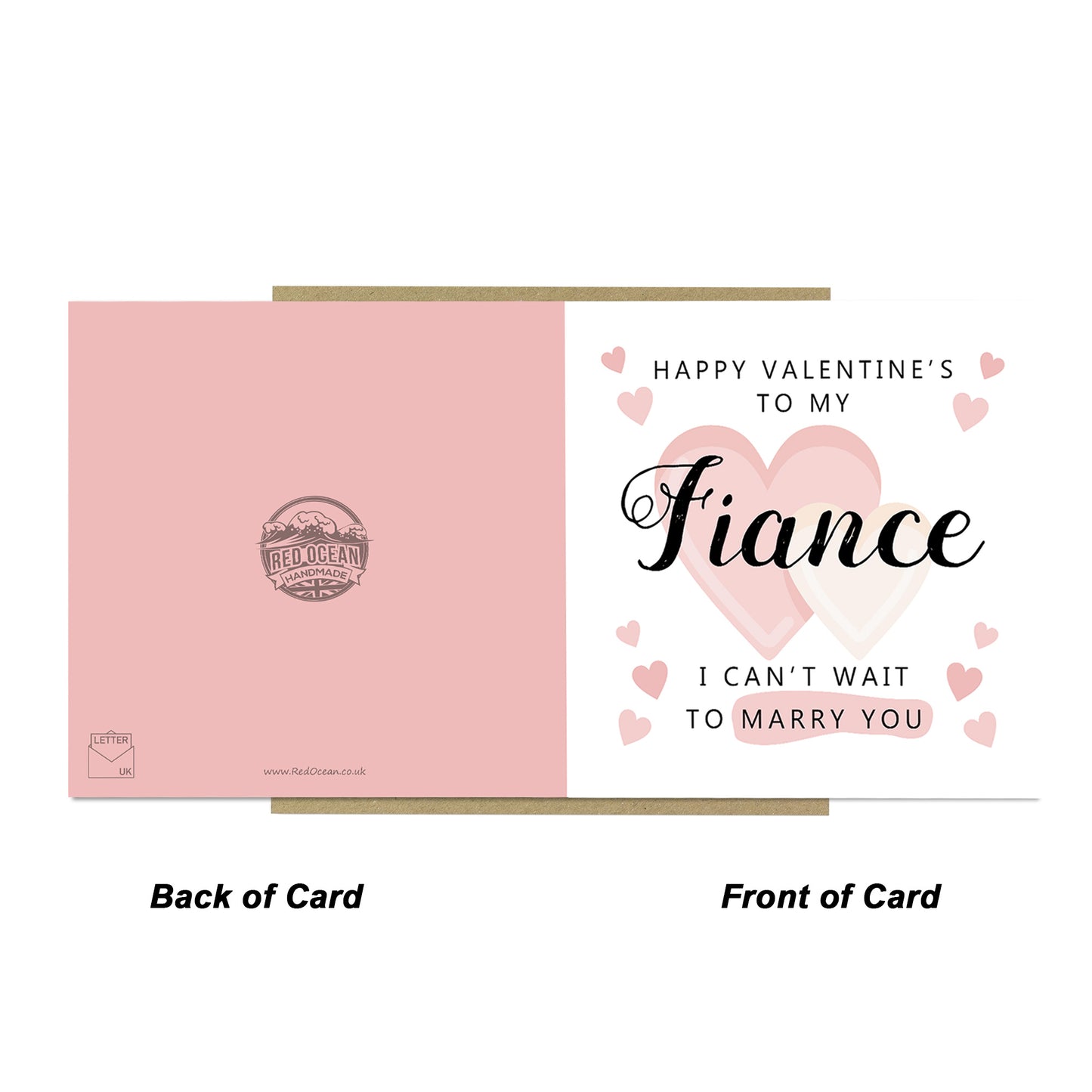 Valentines Card Fiance Almost Husband Valentines Card Fiancé