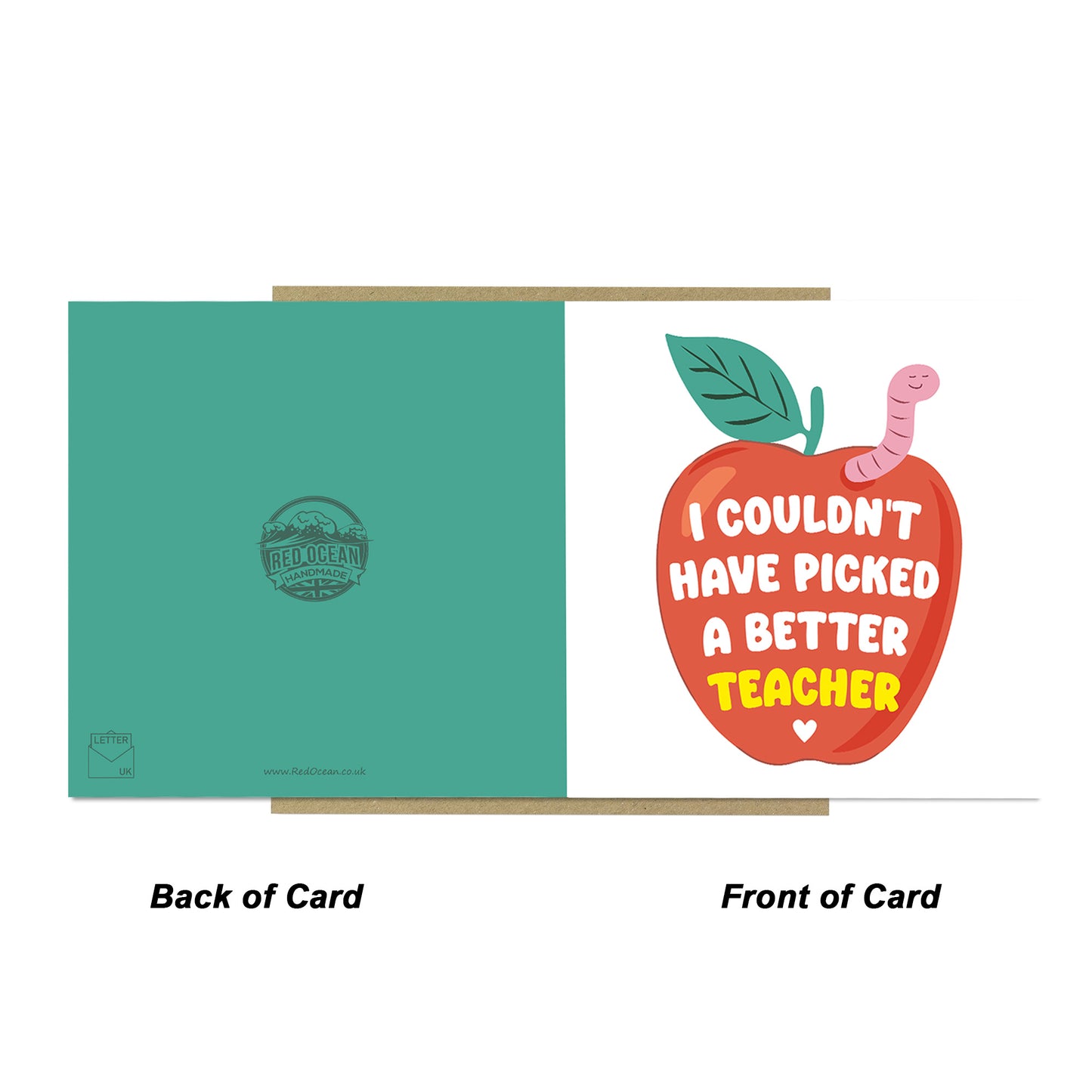 Leaving School Nursery Card For Teacher Better Teacher