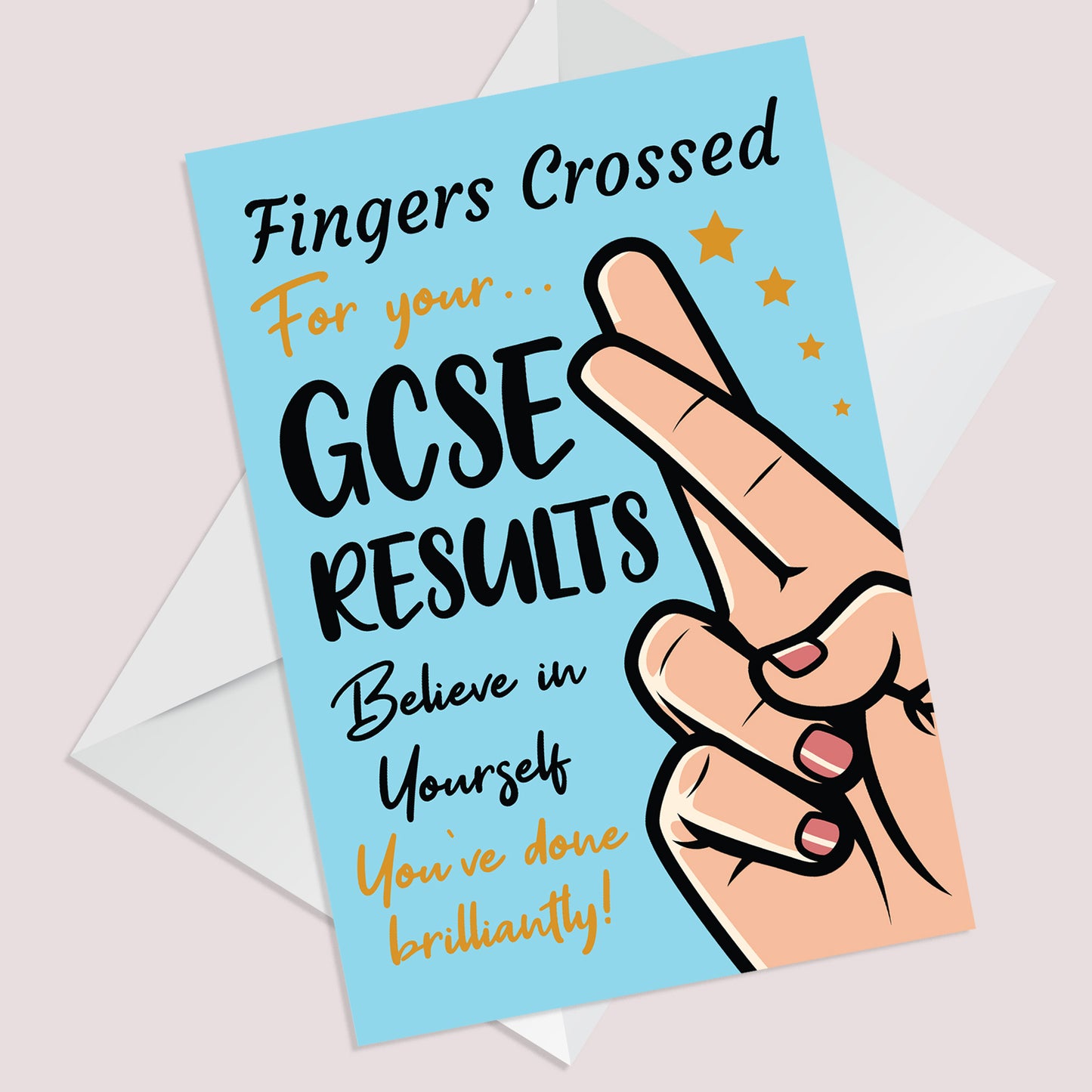 Card For GCSE Results Day Good Luck Card For Daughter Son