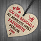 MOST FAVOURITE PERSON EVER Funny Gift For Boyfriend Girlfriend