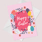 Happy Easter Greetings Card For Kids Children Students Teacher