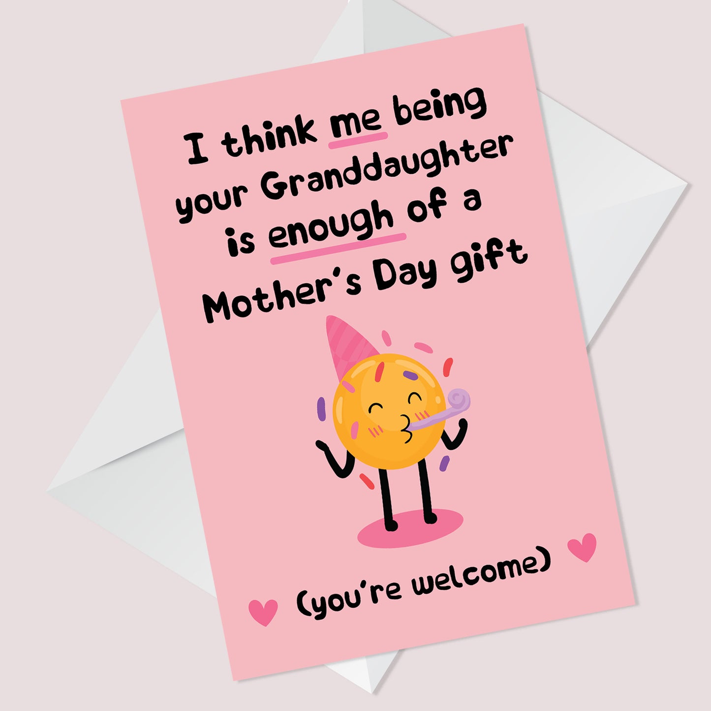 Funny Mothers Day Card For Nan Joke Nan Card Nan Card