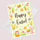 Easter Card Happy Easter Greetings Card For Kids Children