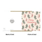 Merry Christmas Greetings Card Kraft Envelope Christmas Card