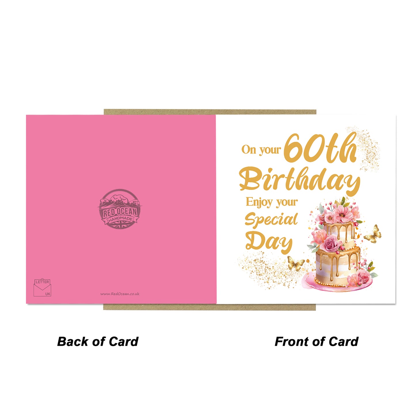 60th Birthday Card Milestone Age 60 Card For Female Mum Nan