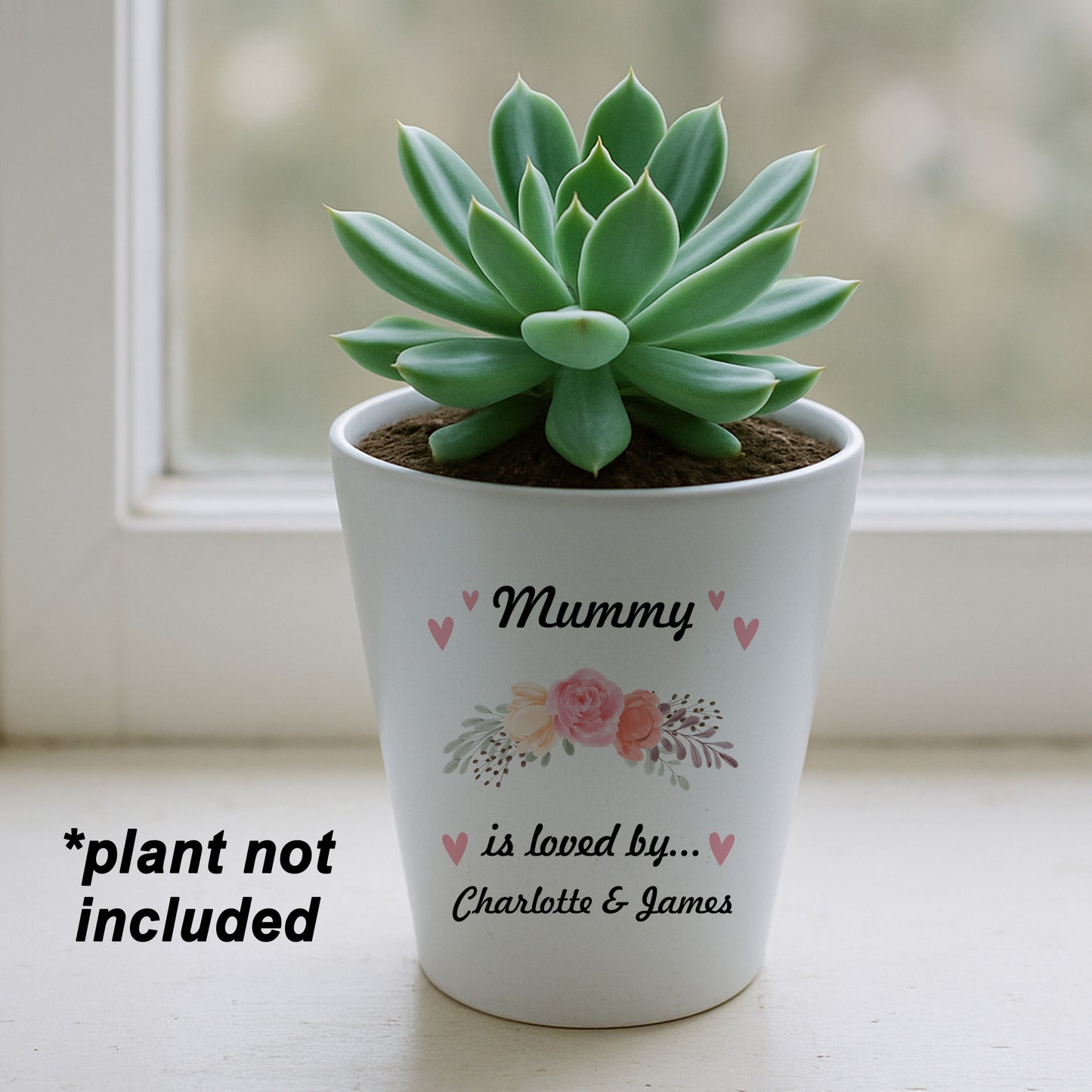 Mummy Gifts For Birthday Christmas Personalised Plant Pot Mummy
