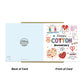 Funny 2nd Anniversary Card Cotton Anniversary Cards For Husband