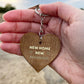 New Home Engraved Keyring Housewarming Gifts For Couple
