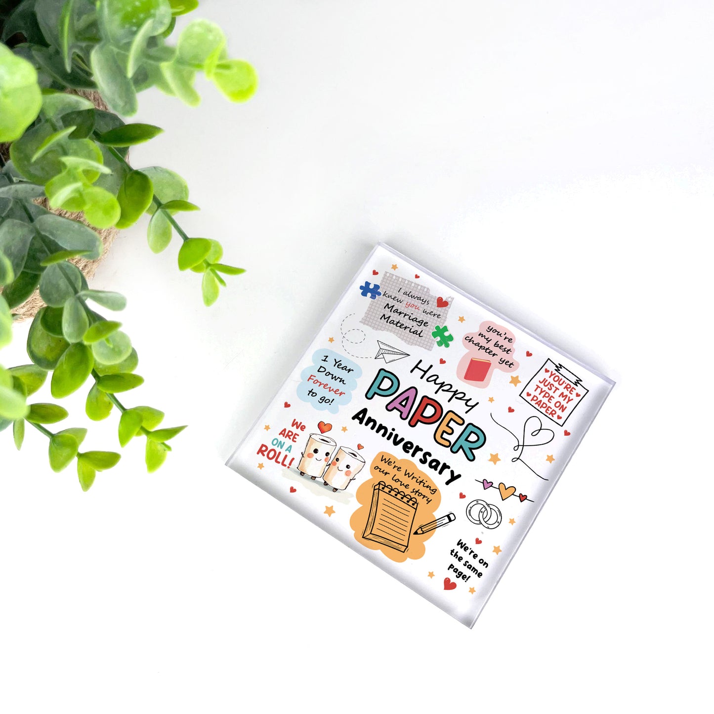 1st Anniversary Gift For Paper Anniversary Gifts For Husband