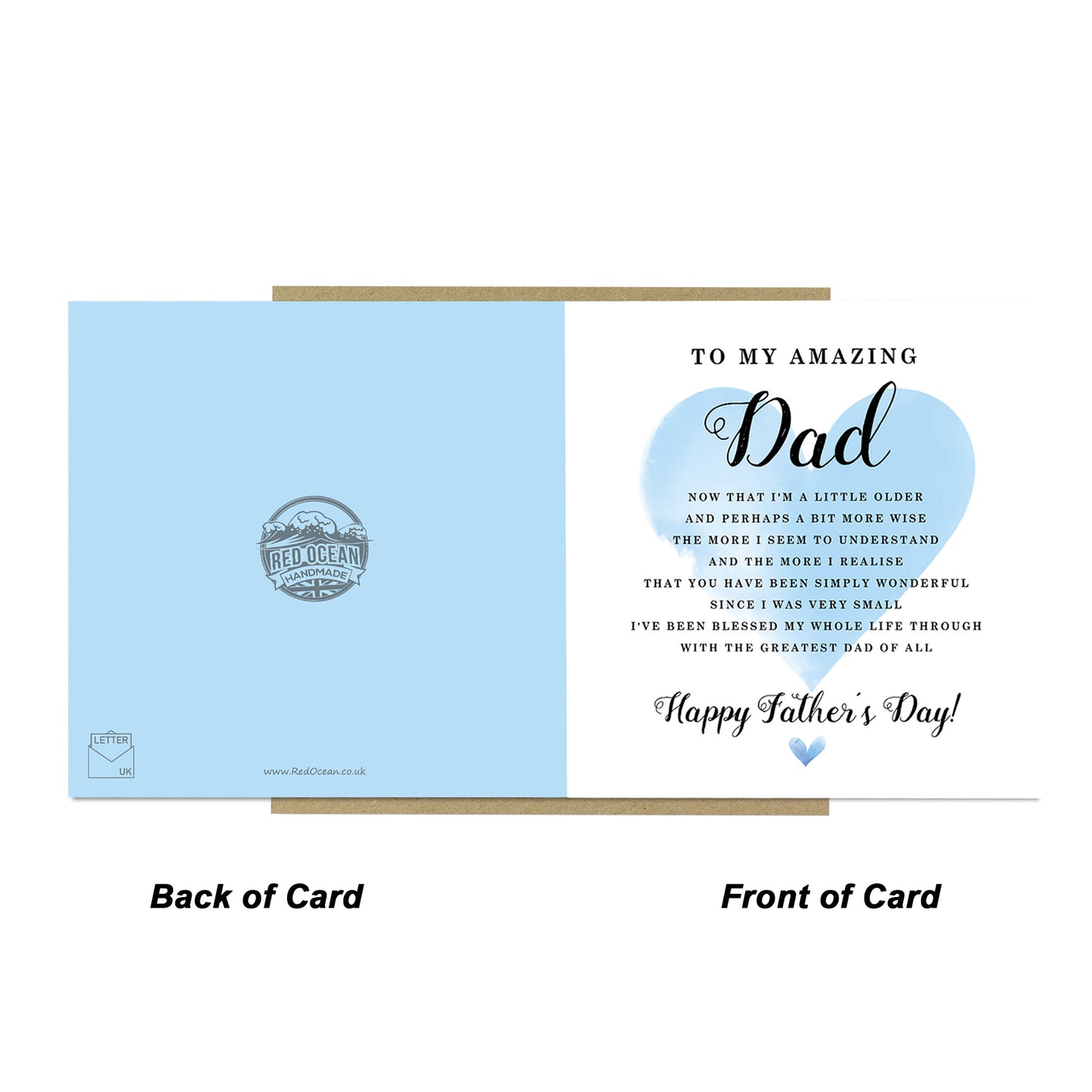 Amazing Dad Fathers Day Card From Daughter Happy Father's Day