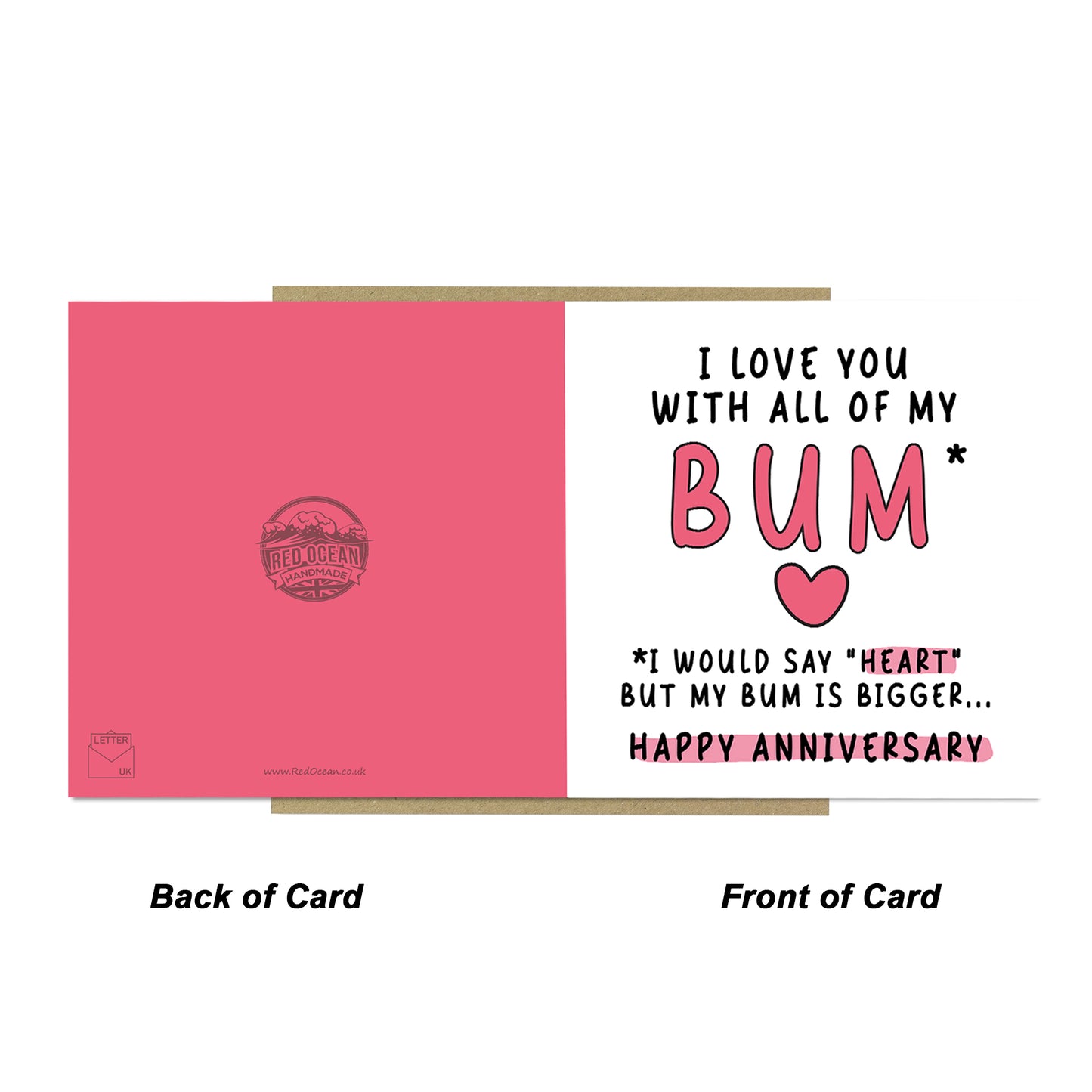 FUNNY Anniversary Card For Boyfriend Husband Love You Card