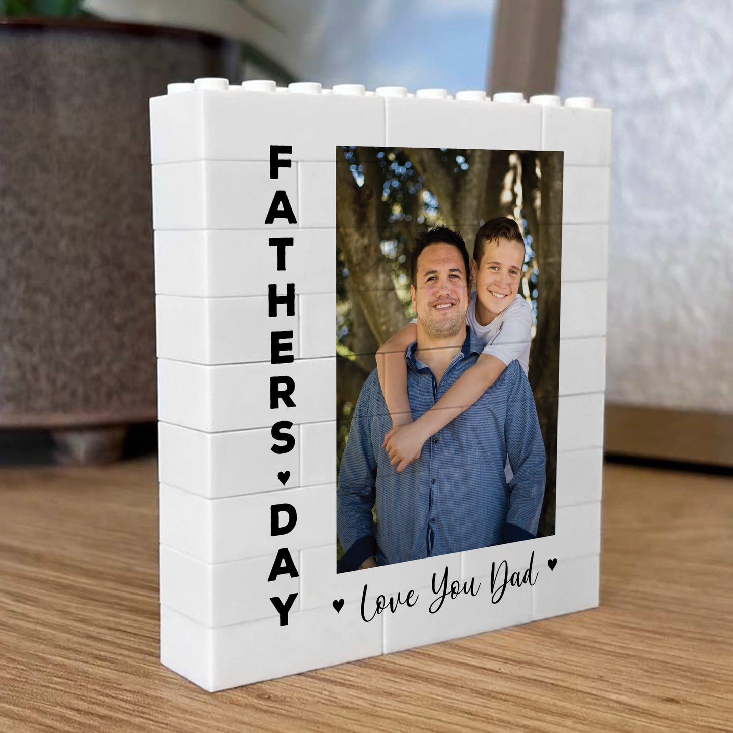 Personalised Gift For Dad For Fathers Day Dad Photo Block