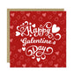 Happy Galentines Day Card Set of 6 Galentines Cards For Friends