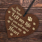 Special Memorial Gift For Dog Puppy Cat Wood Heart Decoration