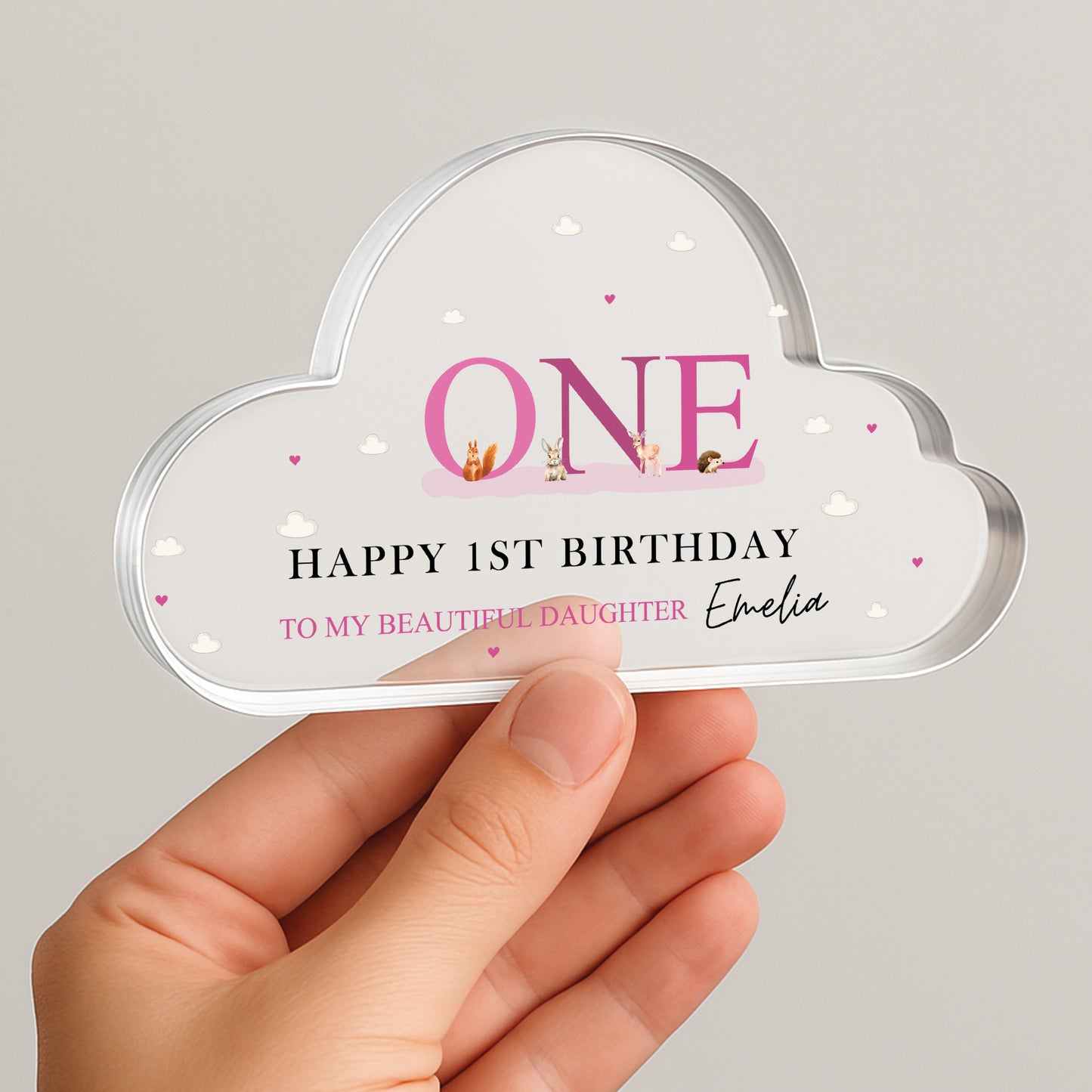 Happy 1st Birthday Gift For Daughter Granddaughter Personalised