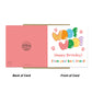 Funny Birthday Card From The Dog Woof Woof Happy Birthday Card
