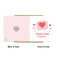Valentines Card Boyfriend, Card For Him, Notification Card