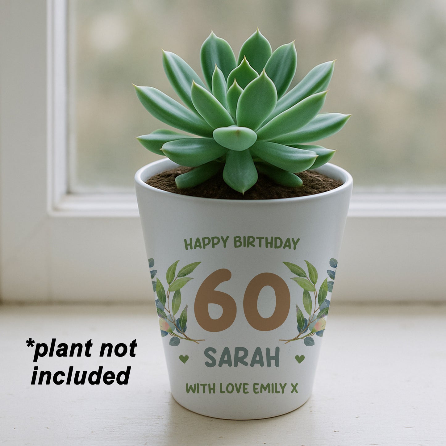 Personalised Happy 60th Birthday Gift For Mum Nan Nanny Grandma