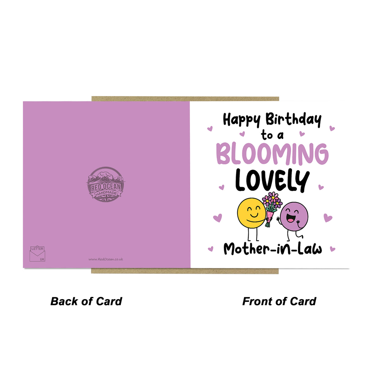 Happy Birthday Card For Mother In Law Blooming Lovely Mother