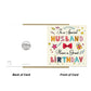 Husband Birthday Card Happy Birthday Card For Husband