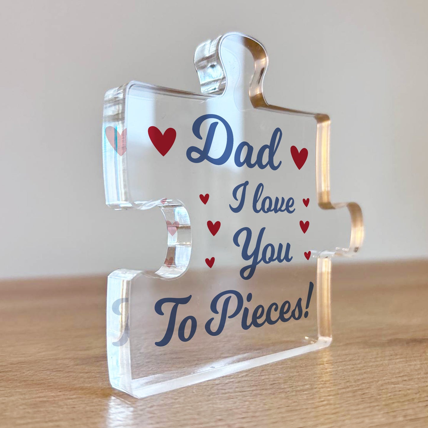 Gift For Dad I Love You To Pieces Gift From Daughter Son