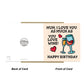 Mum Birthday Card Funny, Birthday Card Mum, Mum Birthday Card